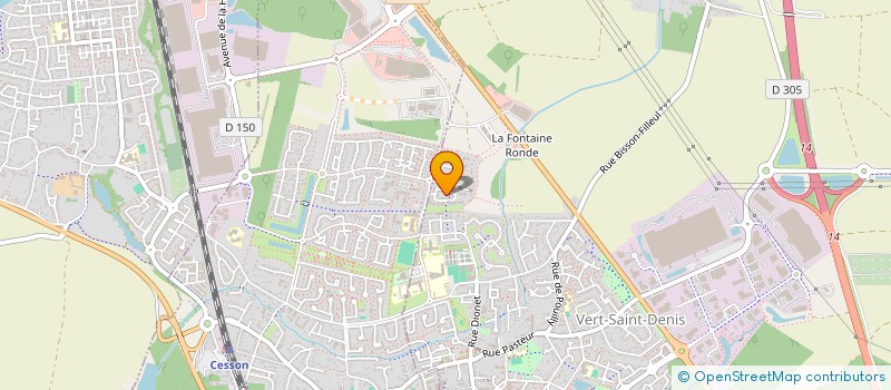 localisation de l'entreprise MONSIEUR GUILHEM VEZINET à VERT-SAINT-DENIS