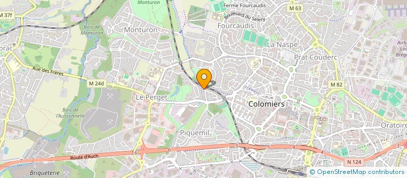 localisation de l'entreprise MONSIEUR GUILHEM ZAMORE à COLOMIERS