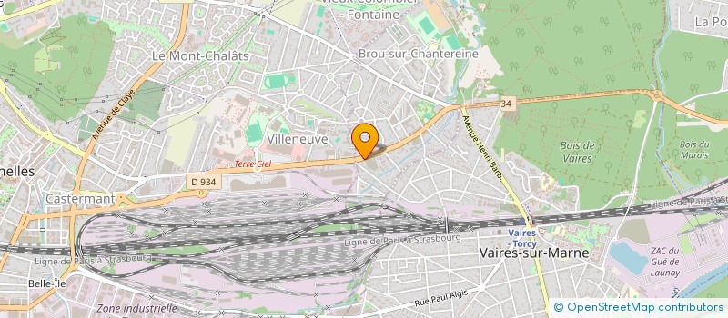 localisation de l'entreprise MONSIEUR GUILHERME BATISTA ROCHA  BROU-SUR-CHANTEREINE