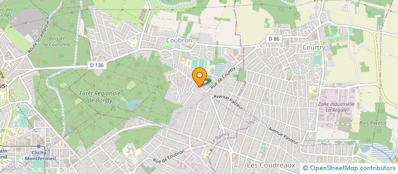 localisation de l'entreprise MONSIEUR GUILHERME CARVALHO DA SILVA  COUBRON