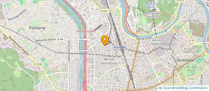 localisation de l'entreprise MONSIEUR GUILHERME CHAUVIERE DO CARMO  GRENOBLE