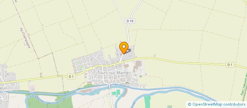 localisation de l'entreprise MONSIEUR GUILHERME DE JESUS  TOURS-SUR-MARNE