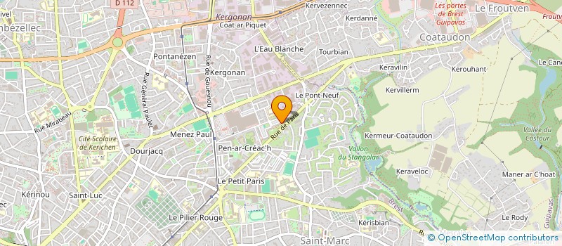 localisation de l'entreprise MONSIEUR GUILHERME DIAS ANTUNES  LE RELECQ-KERHUON