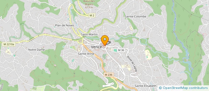 localisation de l'entreprise MONSIEUR GUILHERME LESSIN RODRIGUES à VENCE