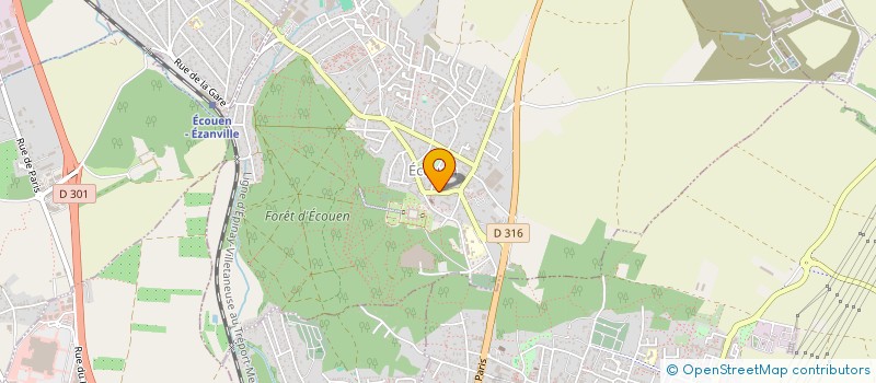 localisation de l'entreprise MONSIEUR GUILHERME OLIVEIRA GOMES  ECOUEN