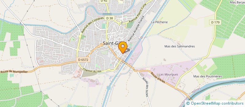 localisation de l'entreprise MONSIEUR GUILHERME PASCOA BORGES à SAINT-GILLES