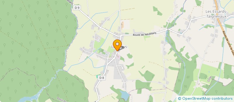 localisation de l'entreprise MONSIEUR GUILIANN PRATA CARVALHO  LES HAYS