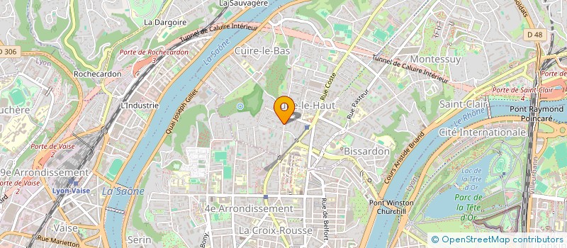 localisation de l'entreprise MONSIEUR GUILIN THOMAS  CALUIRE-ET-CUIRE