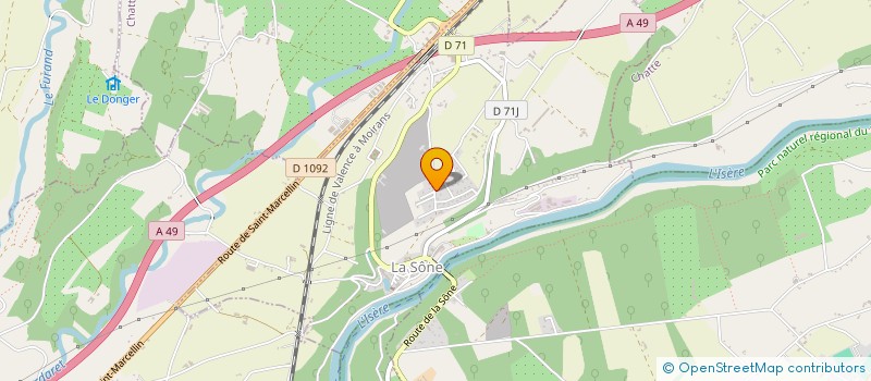 localisation de l'entreprise MONSIEUR GUILLAIN BARIER  LA SONE