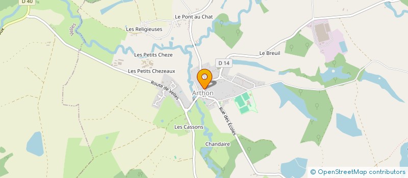 localisation de l'entreprise MONSIEUR GUILLAN GALLOIS à ARTHON