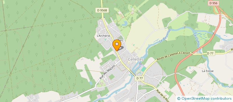 localisation de l'entreprise MONSIEUR GUILLAUME ABELLARD  CHAILLES