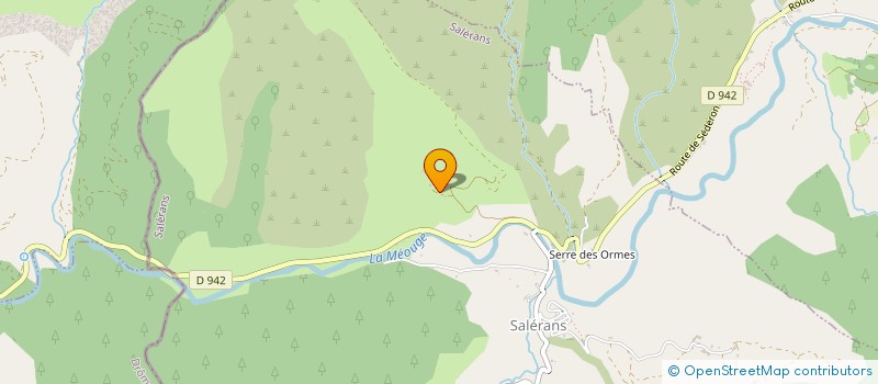 localisation de l'entreprise MONSIEUR GUILLAUME ABRARD  SALERANS