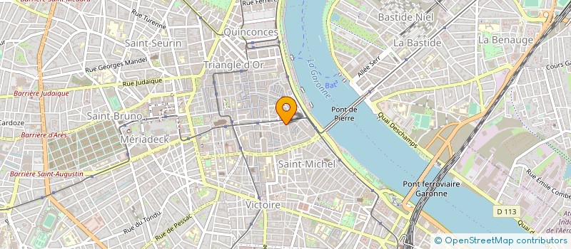 localisation de l'entreprise MONSIEUR GUILLAUME ACHOU LEPAGE  BORDEAUX