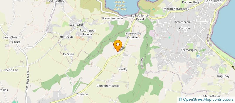 localisation de l'entreprise MONSIEUR GUILLAUME ADAM  GUIMAEC