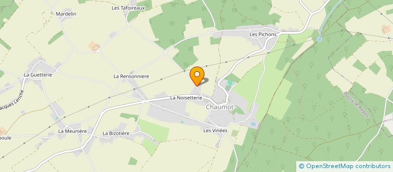 localisation de l'entreprise MONSIEUR GUILLAUME ADAM à CHAUMOT