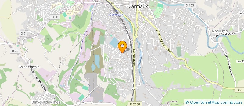 localisation de l'entreprise MONSIEUR GUILLAUME ADAMCZEWSKI  BLAYE-LES-MINES