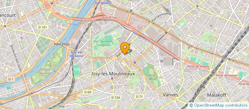 localisation de l'entreprise MONSIEUR GUILLAUME ADDA à ISSY-LES-MOULINEAUX