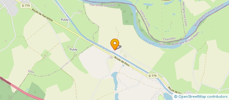 localisation de l'entreprise MONSIEUR GUILLAUME ADELINE  PIERREFITTE-SUR-LOIRE