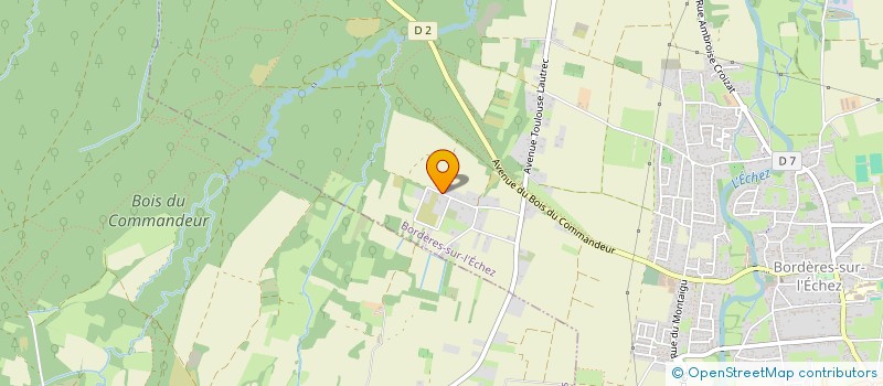 localisation de l'entreprise MONSIEUR GUILLAUME ADOLPH  BORDERES-SUR-L'ECHEZ