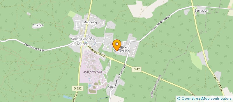 localisation de l'entreprise MONSIEUR GUILLAUME AFONSO  VIELLE-SAINT-GIRONS