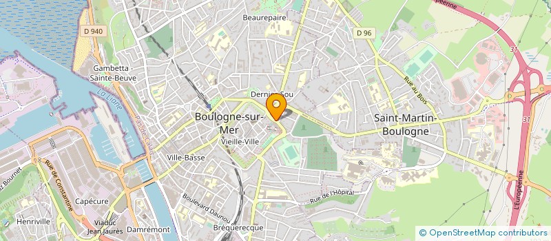 localisation de l'entreprise MONSIEUR GUILLAUME AGNIERAY à BOULOGNE SUR MER