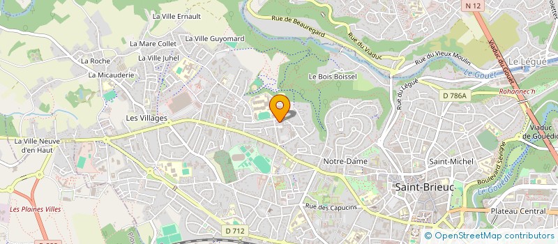 localisation de l'entreprise MONSIEUR GUILLAUME AGOSTINI à SAINT-BRIEUC