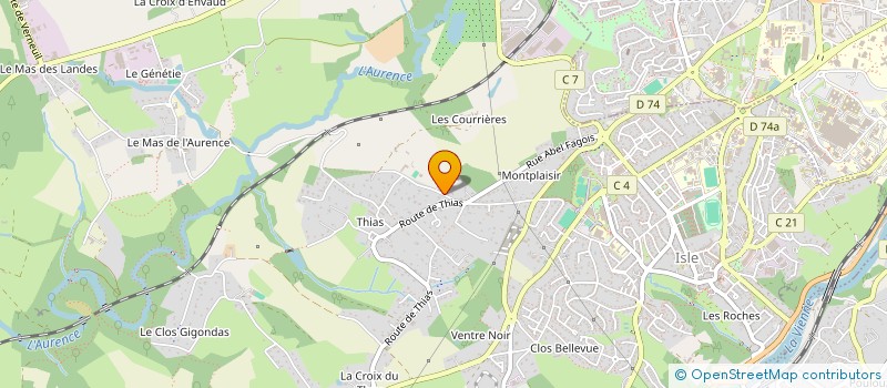 localisation de l'entreprise MONSIEUR GUILLAUME ALAIS  ISLE