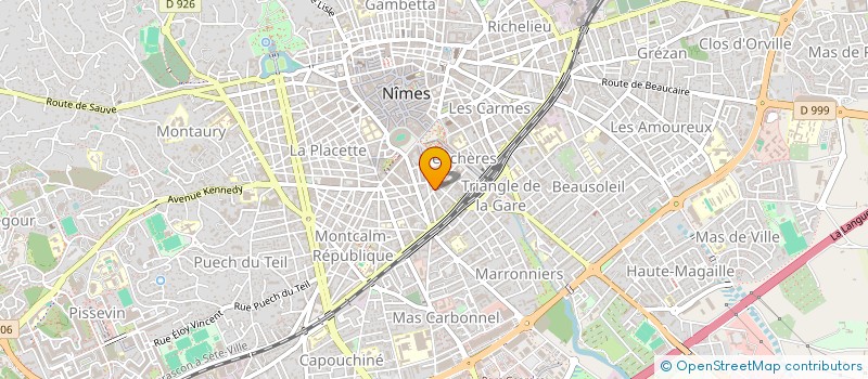 localisation de l'entreprise MONSIEUR GUILLAUME ALARD  NIMES