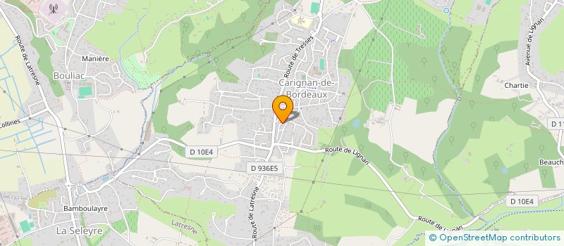 localisation de l'entreprise MONSIEUR GUILLAUME ALAVOINE  CARIGNAN-DE-BORDEAUX