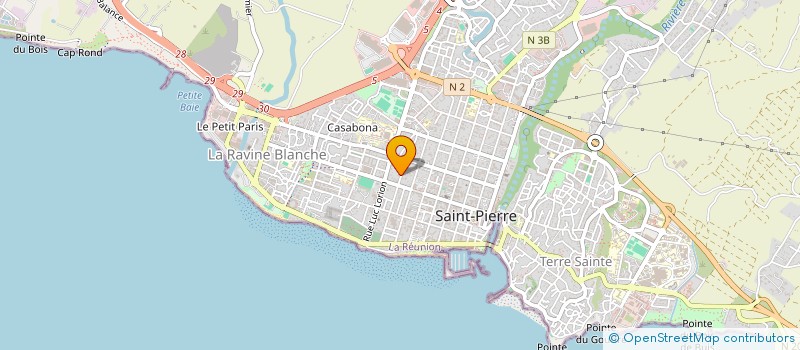 localisation de l'entreprise MONSIEUR GUILLAUME ALBERTO  SAINT-PIERRE