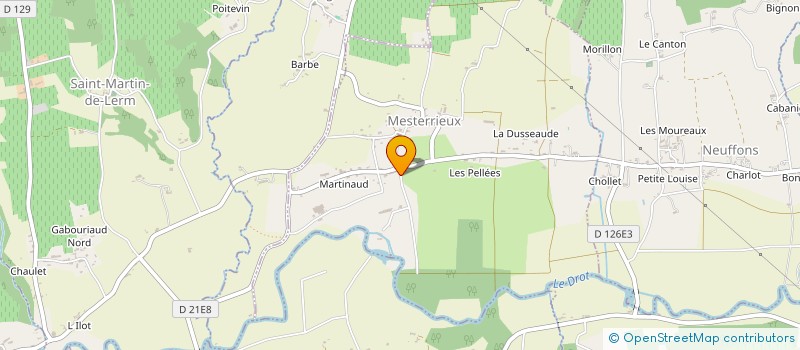 localisation de l'entreprise MONSIEUR GUILLAUME ALBUCHER  MESTERRIEUX