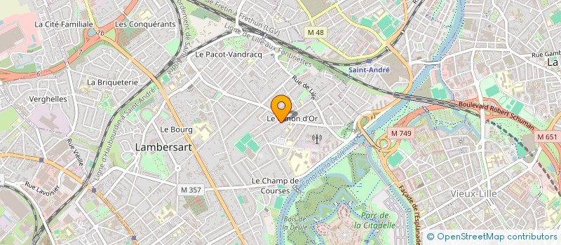 localisation de l'entreprise MONSIEUR GUILLAUME ALBY à LAMBERSART