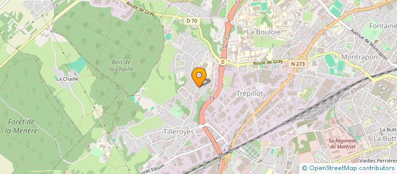 localisation de l'entreprise MONSIEUR GUILLAUME ALDEBERT à BESANCON