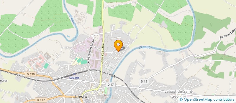 localisation de l'entreprise MONSIEUR GUILLAUME ALGARRA  LAVAUR