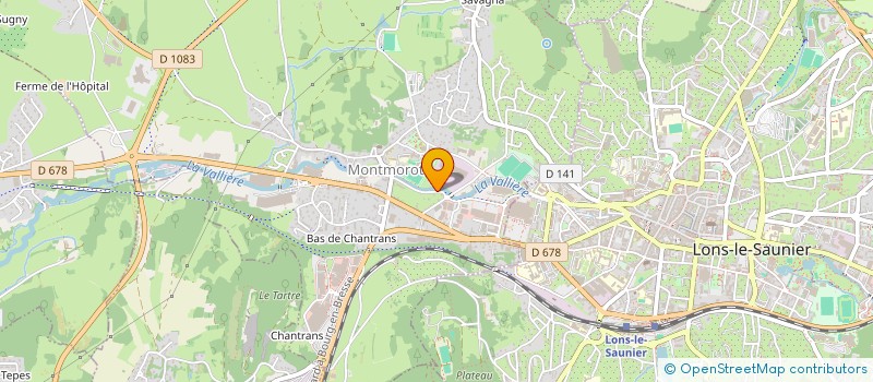 localisation de l'entreprise MONSIEUR GUILLAUME ALIBERT  MONTMOROT