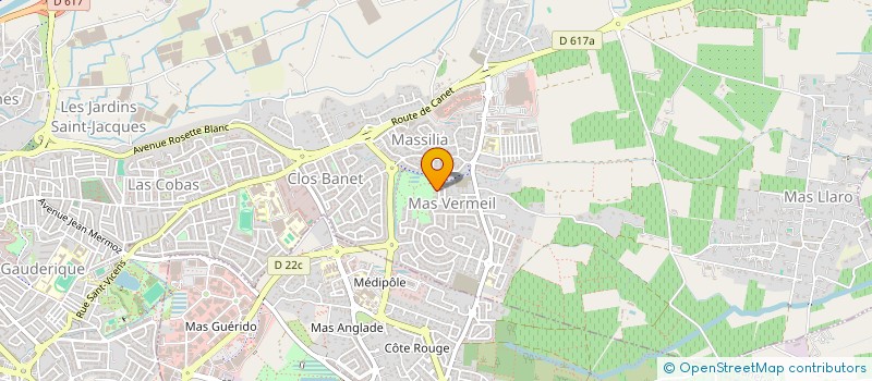 localisation de l'entreprise MONSIEUR GUILLAUME ALIN  PERPIGNAN