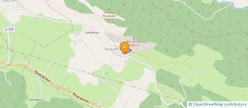 localisation de l'entreprise MONSIEUR GUILLAUME ALLABERT à ROQUEFIXADE
