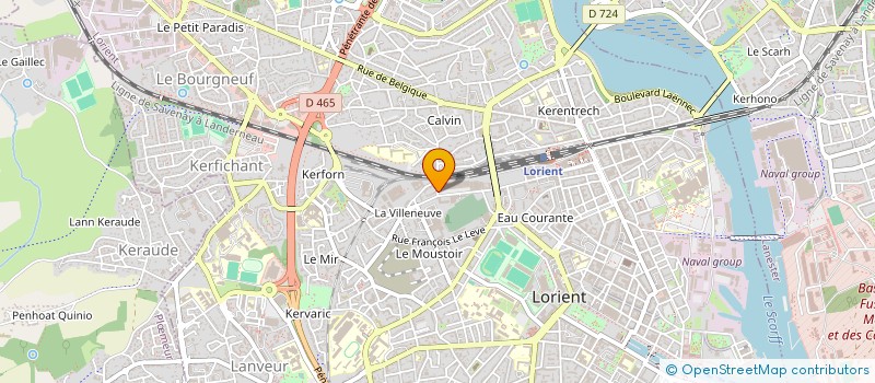 localisation de l'entreprise MONSIEUR GUILLAUME ALLANIC  LORIENT