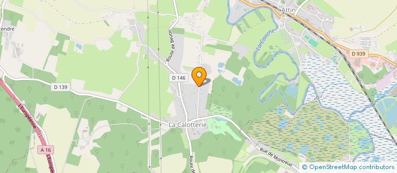 localisation de l'entreprise MONSIEUR GUILLAUME ALLANOU  ETAPLES