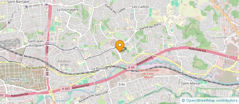 localisation de l'entreprise MONSIEUR GUILLAUME ALLARD  MARSEILLE