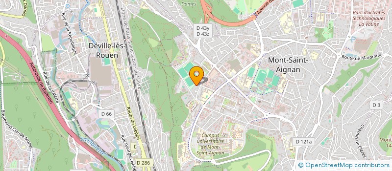 localisation de l'entreprise MONSIEUR GUILLAUME ALLARD  MONT-SAINT-AIGNAN