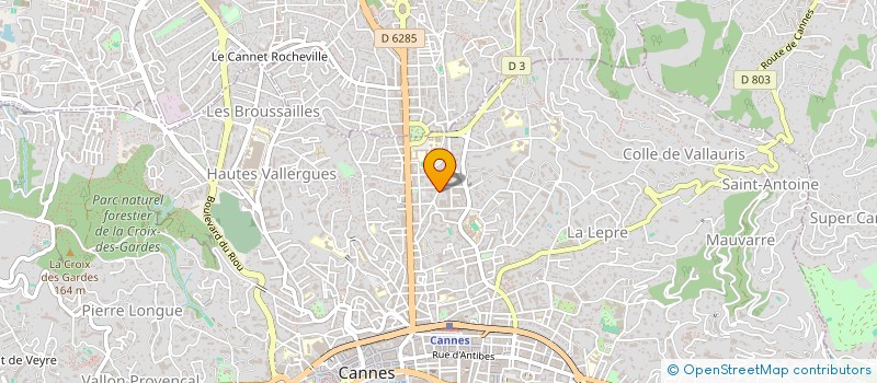 localisation de l'entreprise MONSIEUR GUILLAUME ALLARY à CANNES