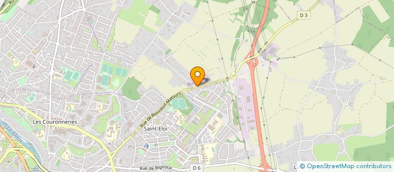 localisation de l'entreprise MONSIEUR GUILLAUME ALLONCLE à BUXEROLLES