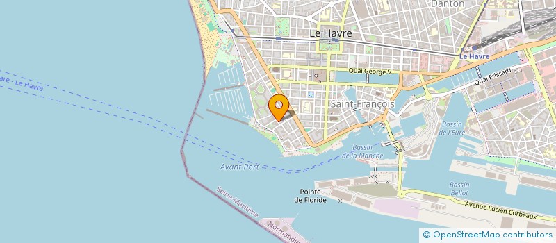 localisation de l'entreprise MONSIEUR GUILLAUME ALTET à LE HAVRE