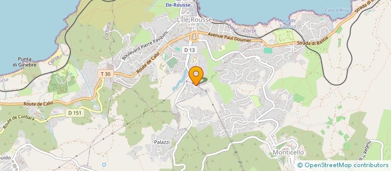 localisation de l'entreprise MONSIEUR GUILLAUME AMADEI à L'ILE-ROUSSE
