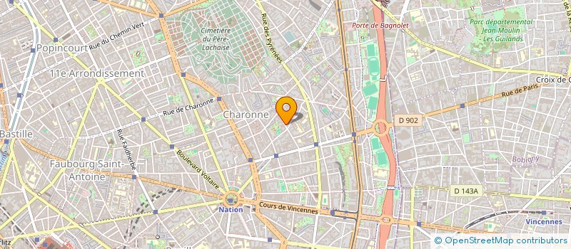 localisation de l'entreprise MONSIEUR GUILLAUME AMAT  PARIS