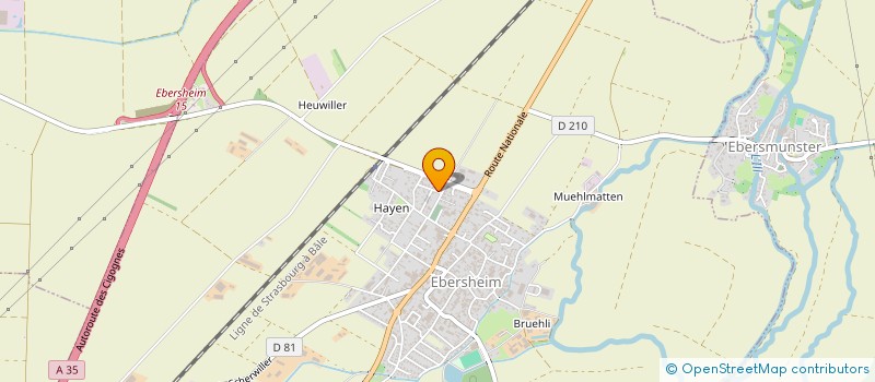 localisation de l'entreprise MONSIEUR GUILLAUME AMBIEHL  EBERSHEIM