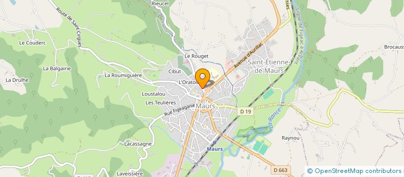 localisation de l'entreprise MONSIEUR GUILLAUME ANDELOT à MAURS