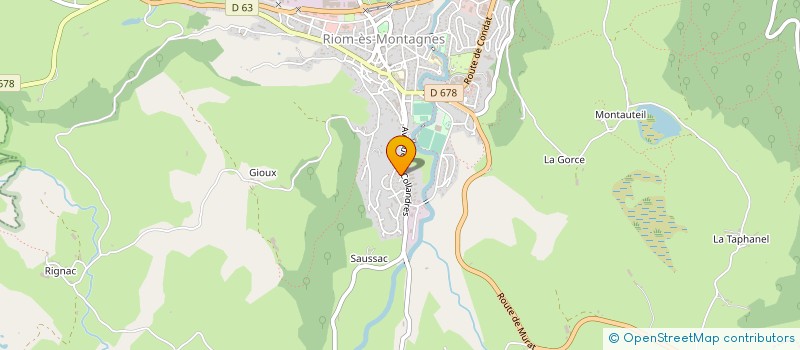 localisation de l'entreprise MONSIEUR GUILLAUME ANDRAUD à RIOM-ES-MONTAGNES