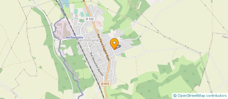 localisation de l'entreprise MONSIEUR GUILLAUME ANDRE  SERIFONTAINE